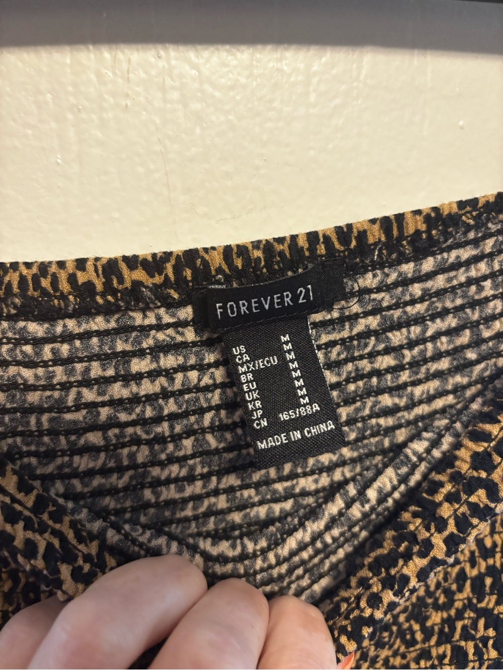 Forever 21 Leopard Print Strapless Maxi dress - Brown & Black - Picture 2 of 7